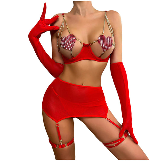 Tenue de sous-vêtements sexy et amusantes pour femmes