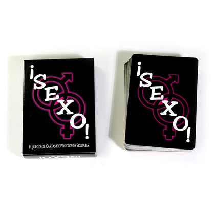 Anglais et espagnol Cartes de position sexuelle Jeu de rôle Jeux pour adultes
