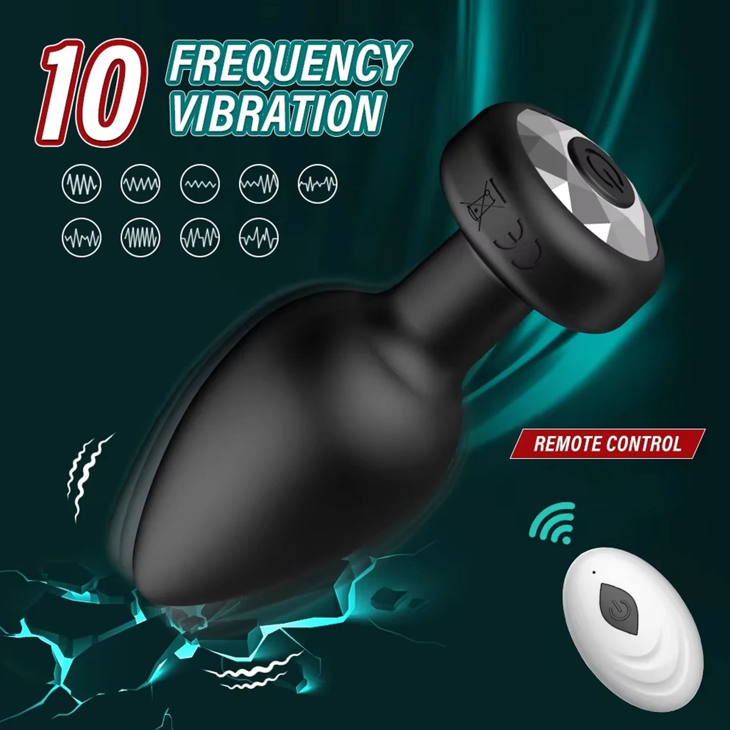 Plug anal Vibrateur pour femmes