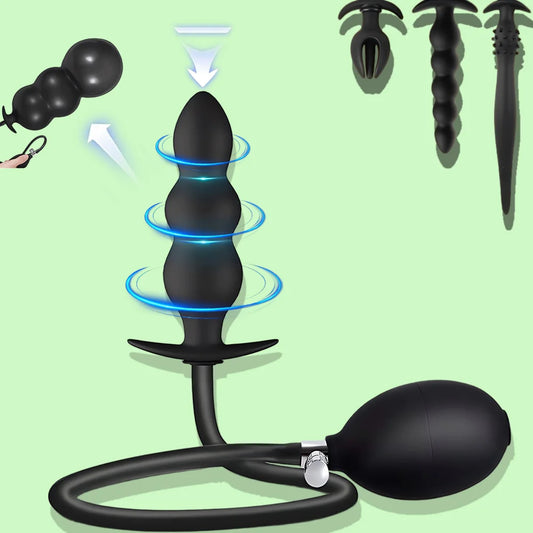 Plug anal gonflable anal