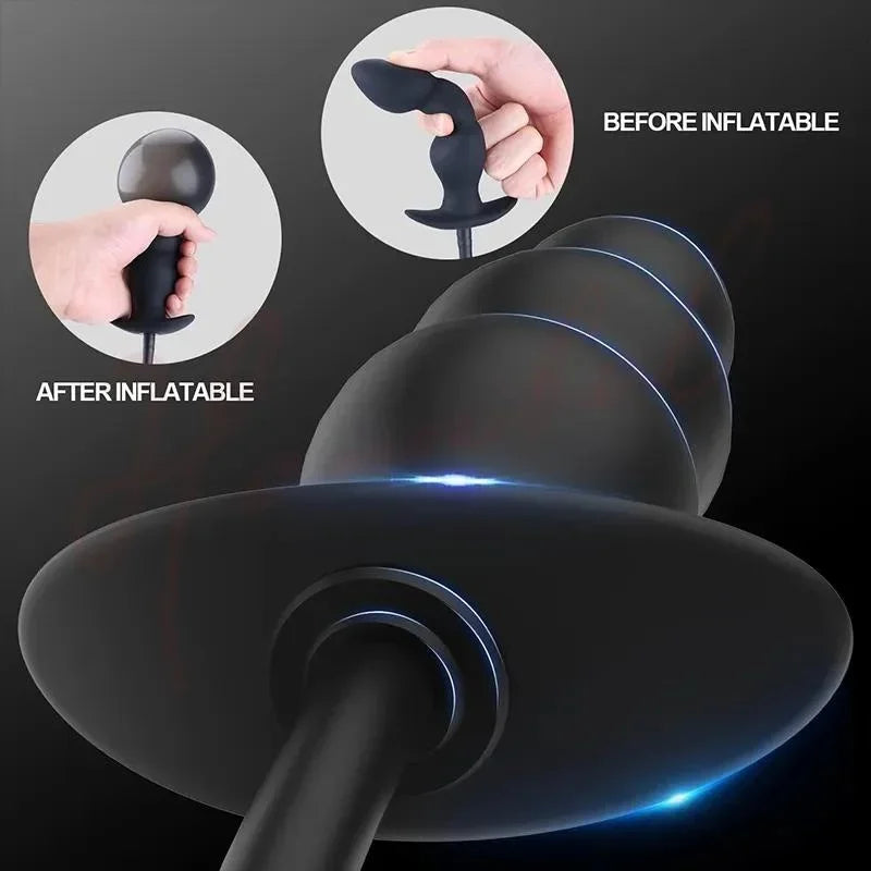 Plug anal gonflable anal