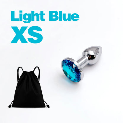 Plug anal 5 taille Crystal Anal Plug Stimulateur Massage anal