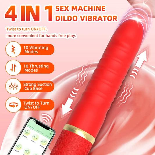 Machine à sexe Dildo Vibrator pour adultes