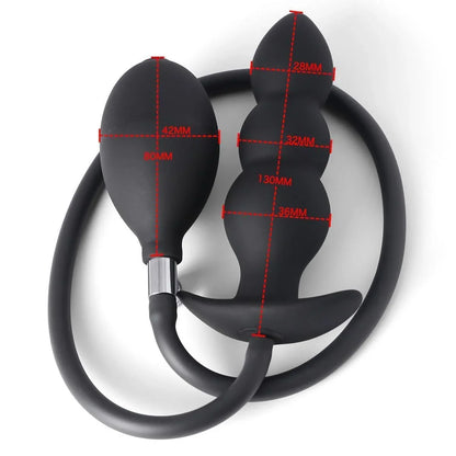 Plug anal gonflable anal
