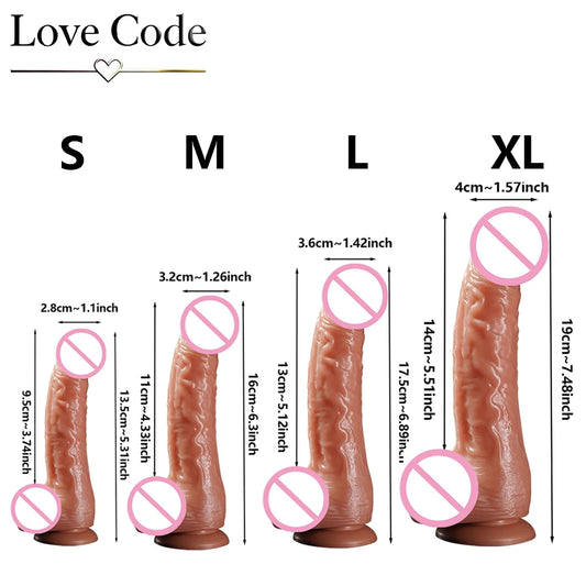 Godes réalistes Jouets sexuels pour femmes Ventouse